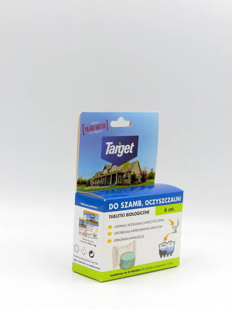 Tabletki Biologiczne Do Szamba i Oczyszczalni – 6 szt. Target