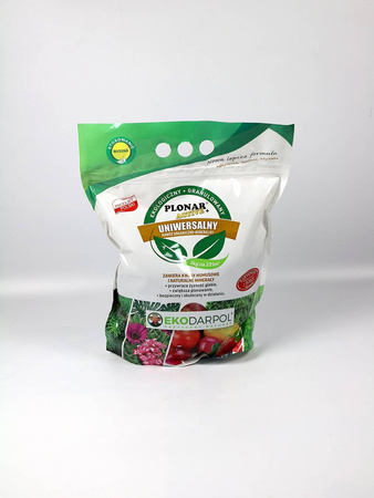 Nawóz Granulowany Plonar Active Uniwersalny – Zastępuje Obornik – 3 kg Ekodarpol