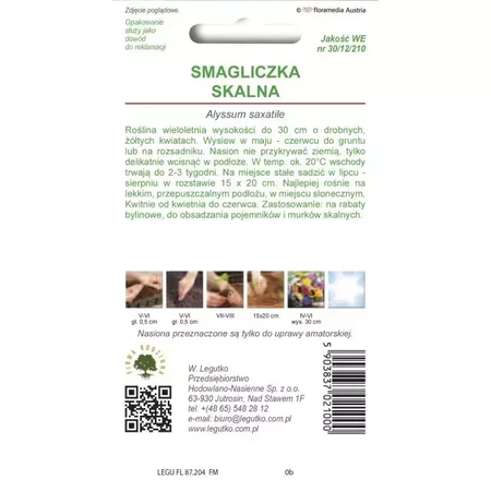 Smagliczka Skalna – Legutko