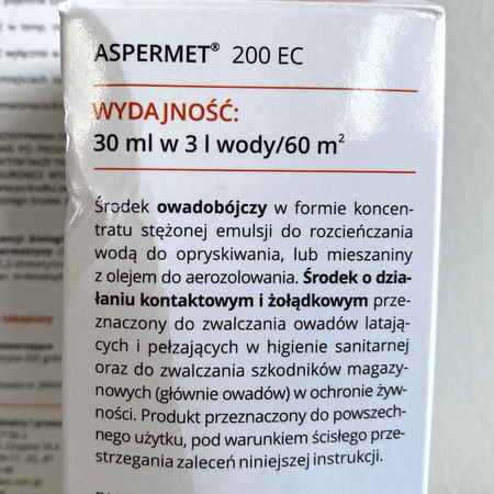 Aspermet – Zwalcza Komary i Kleszcze – 30 ml Target
