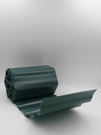 Obrzeże Trawnikowe Faliste ZIELONE – 20 cm x 9 m Bradas