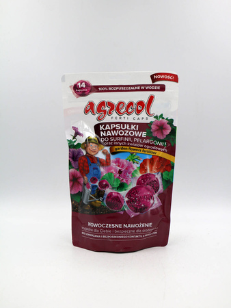 Kapsułki Nawozowe – Pelargonia Surfinia – 14 szt. Agrecol