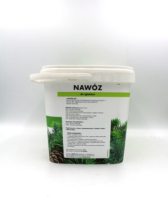 Nawóz do iglaków i tui z mikroelementami – zapobiega brązowieniu igieł  – 4 kg Target