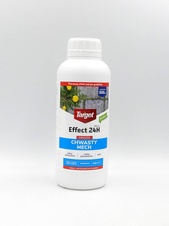 Effect 24h 680 EC na chwasty i mech – kwas nonanowy (pelargonowy) – 1000 ml Target