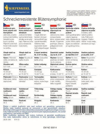 Kwiaty Odstraszające Ślimaki – Mix Nasion – Kiepenkerl