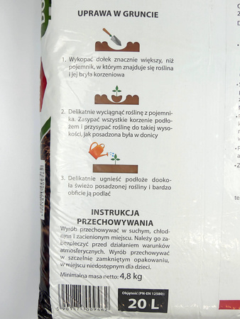 Ziemia Podłoże Do Pomidorów i Ziół – Domowa Plantacja – 20 l Target