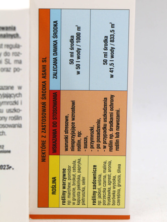 Asahi SL Stymuluje Wzrost i Plonowanie Roślin – 50 ml Sumin