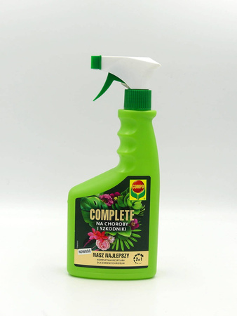 Naturalny Spray 2w1 na choroby i szkodniki – mszyce, mączliki, przędziorki, wełnowce, mączniak i pleśń – 500 ml Compo