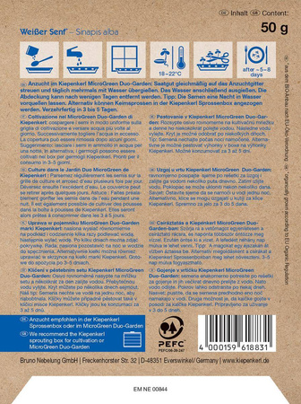 Gorczyca – Nasiona Na Mikrolistki – Kiepenkerl