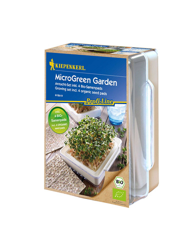 Mikrolistki – Zestaw Do Uprawy MicroGreen + Nasiona – Kiepenkerl