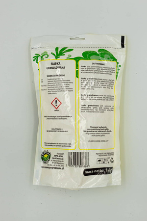 Siarka granulowana – do zakwaszania gleby i dezynfekcji szklarni – 1 kg Ogród Start