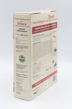 Ekologiczny nawóz do drzew i krzewów owocowych wspierający owocowanie – 1 kg Target