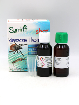 Shot – Koncentrat Do Zwalczania Kleszczy w Ogrodzie – 50 ml Sumin