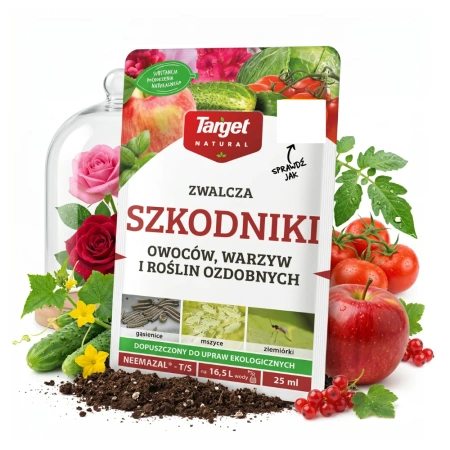 NeemAzal na ziemióki, mączliki, mszyce, stonkę i gąsienice – 25 ml Target