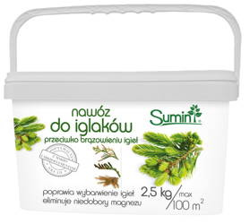 Nawóz Do Iglaków Przeciw Brązowieniu Igieł 2,5 kg
