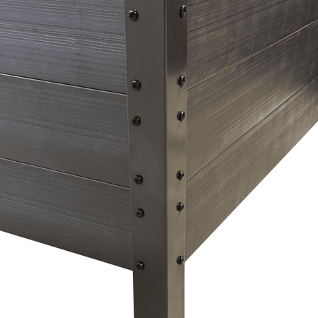 Warzywniak – podwyższona grządka – brąz GPPS – Vegano – 150 x 75 x 30 cm