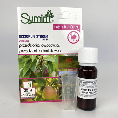 Nissorun Strong 250 SC – Zwalcza Przędziorki – 20 ml Sumin