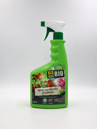 BIO spray na choroby grzybowe do róż, storczyków, pelargonii, owoców i warzyw – 750 ml COMPO