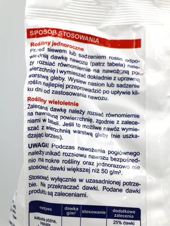 Nawóz uniwersalny granulowany – 3 kg Azofoska
