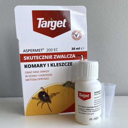 Aspermet – Zwalcza Komary i Kleszcze – 30 ml Target