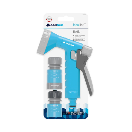 Zraszacz RAIN + Złączki 1/2" 5/8" – 50-762 Cellfast