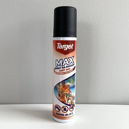 Max Spray Na Komary, Kleszcze i Meszki – 30% DEET – 90 ml Target