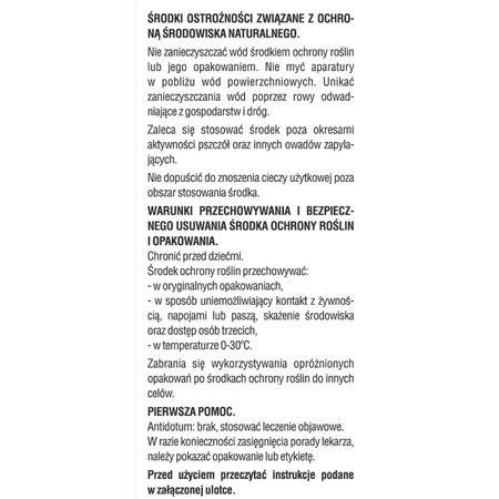 Siarkol 800 SC zwalcza mączniaka – 20 ml Sumin