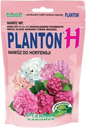 Nawóz do hortensji ogrodowych i bukietowych w proszku (rozpuszczalny) – 200 g Planton H