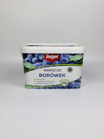 Nawóz do borówek z mikroelementami – 4 kg Target