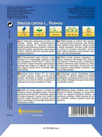 Marchew 'Flyaway' F1 – Odporna – Kiepenkerl