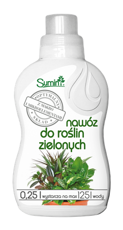 Nawóz do roślin zielonych w płynie – 250 ml Sumin