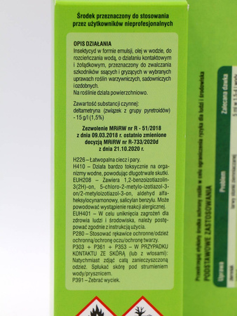 Deltam – Zwalcza Szkodniki Roślin – 2x5 ml Protect Garden