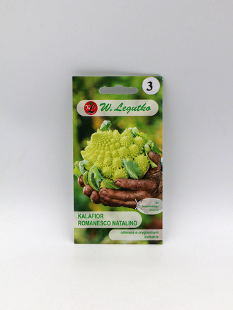 Kalafior ‘Romanesco Natalino’ – 1 g Legutko