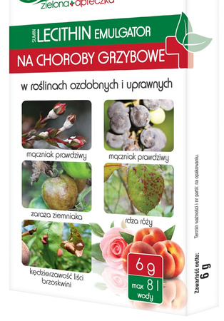 Lecithin zwalcza choroby drzew i krzewów ozdobnych – 6 g Sumin