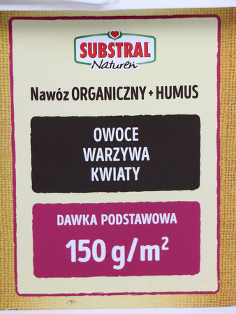 Nawóz Organiczny + Humus – Naturen – 3,5 kg Substral