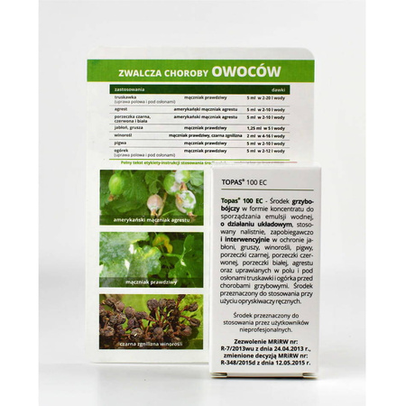 Topas 100 EC – Zwalcza Mączniaki – 5 ml Target