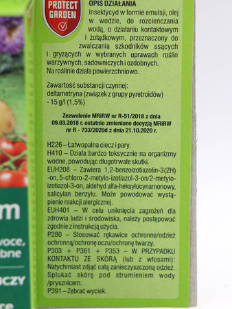 Deltam – Zwalcza Szkodniki Roślin – 100 ml Protect Garden
