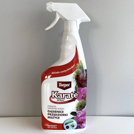 Karate Spray – Zwalcza Szkodniki Roślin Domowych – 750 ml Target