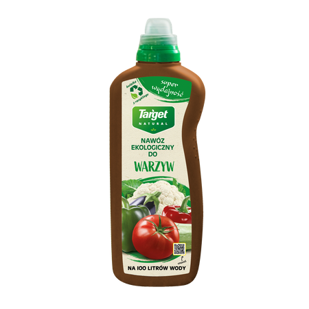 Ekologiczny nawóz do warzyw w płynie (pomidorów, papryki, ogórków, bakłażana, dyni, kapustnych) – 1 l Target