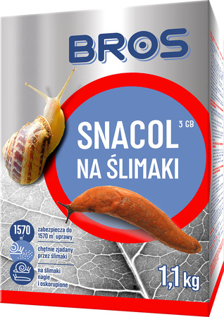 Snacol – Preparat Na Ślimaki – 1,1 kg Bros