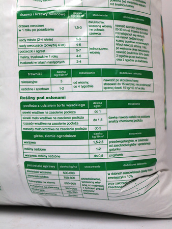 Nawóz uniwersalny granulowany – 10 kg Azofoska