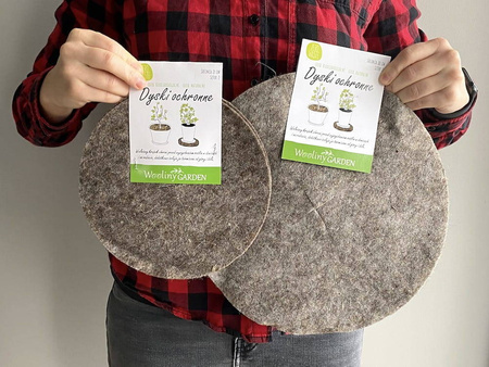 Dyski Krążki Ochronne Z Biowłókniny – Ø21 cm 2 szt. Poltops