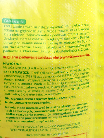 Nawóz Jesienny Do Trawników – 25 kg Florovit