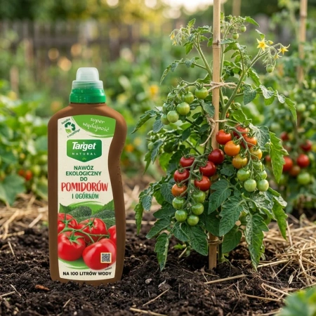 Ekologiczny nawóz do pomidorów i ogórków w płynie – 1 l Target