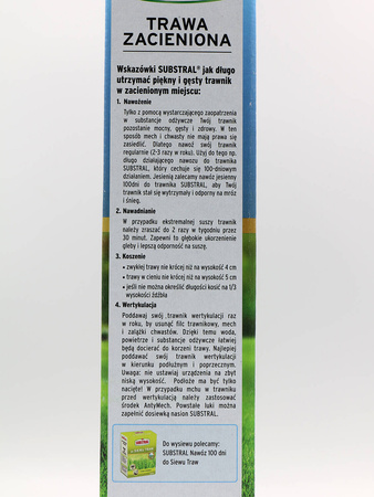 Trawa Do Cienia – Nasiona Otoczkowane – Substral 1 kg