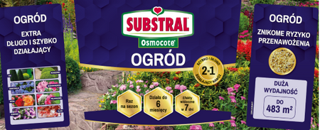 Osmocote 2w1 nawóz do ogrodu – długodziałający (6 miesięcy) – 14,5 kg Substral