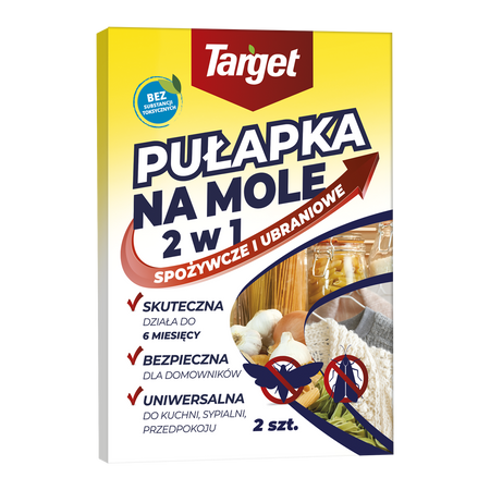 Pułapka Lep Na Mole Kuchenne i Ubraniowe – 2 szt. Target