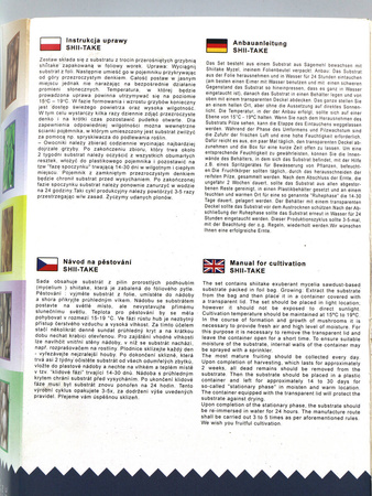 Shii-Take – Zestaw Do Uprawy Grzybów – 3 l Exotic Grow Planto