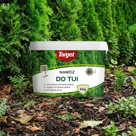 Nawóz do tui z mikroelementami – zwiększający odporność – 4 kg Target