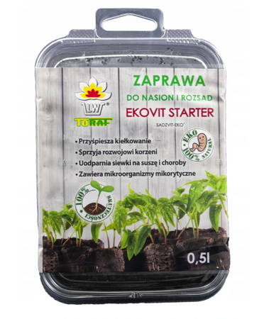 Zaprawa Do Nasion i Rozsad – Ekovit Starter – 500 ml Toraf